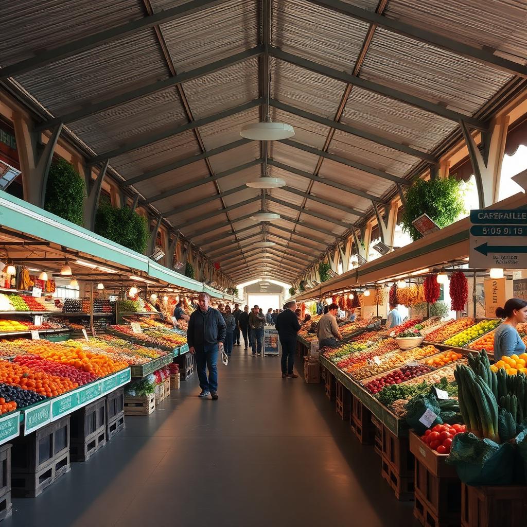 Marché Forville, marché couvert de Cannes