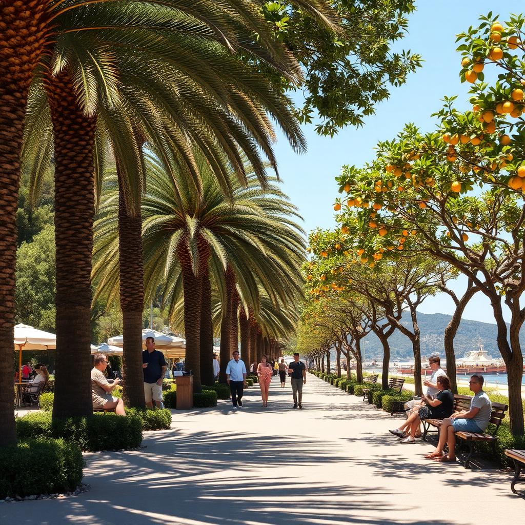 Jardin Biovès à Menton